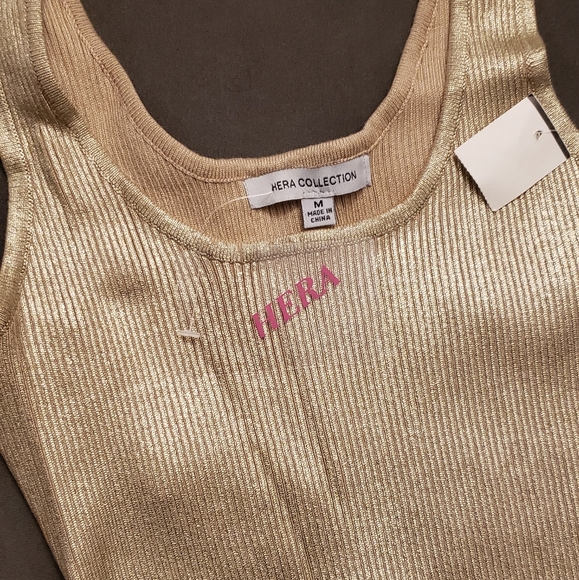 Metallic gold Dress - Picture 2 of 2